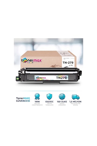 Brother Tn-279 . Toner Siyah- Çipli / Dcp-l3520cdw / L3560cdw / Hl-l3220cw / L3240cdw / L3280cdw / Mfc-l3720cdw / L3760cdw / L3755cdw / L3780cdw / L8390cdw