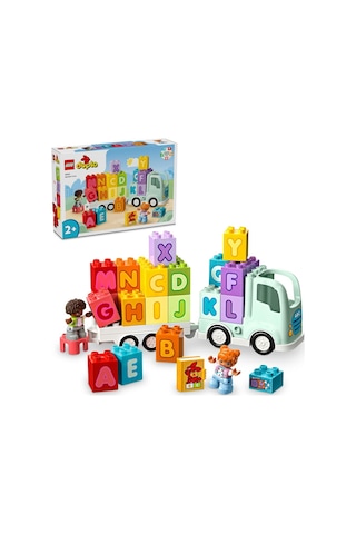 LEGO® DUPLO® Kasabası Alfabe Kamyonu Oyuncağı 10421 2+ Eğitici Oyuncak Yapım Seti - 36 Parça