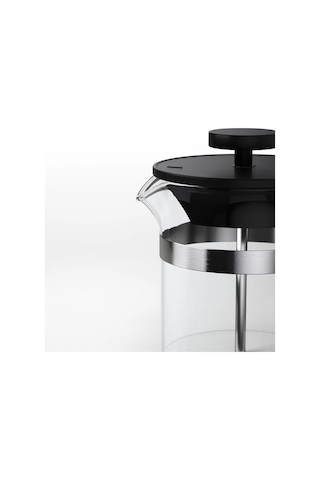 Ikea Upphetta French Press 400 Ml 8 X 17 Cm Siyah 3 Kişilik