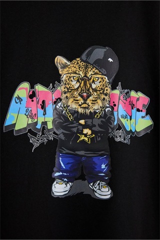 Bad Bear Youze Çocuk Tişört 24.06.07.001-c01 SIYAH