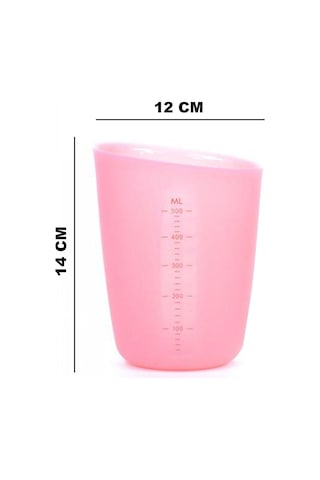 Epoksi Reçine Silikon Beaker Döküm Karıştırma Kabı 500 Ml
