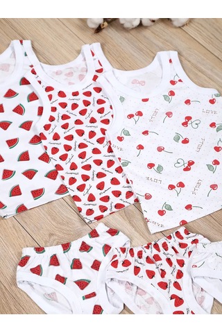 Matvejka 3 Parça Atlet Ve Külot İç Giyim Seti 216192131 Beyaz