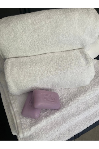 Otel Tipi 10 Adet El Havlusu 50x90 200 Gr. Beyaz