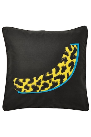 Ikea Ömsesıdıg Siyah-sarı 50x50 Cm Kırlent Kılıfı Siyah-sarı