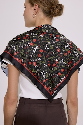 Saten Desenli Fular Dıtsy Dıtsy