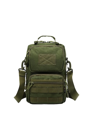 Açık Yürüyüş Tek Omuz Sırt Çantası Kamuflaj Ordu Su Geçirmez