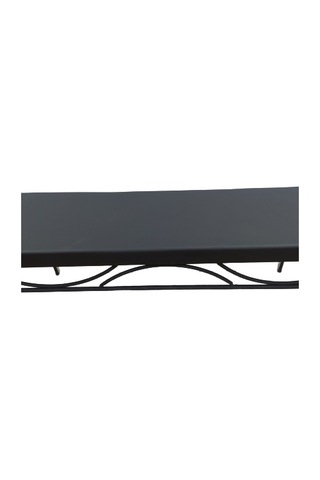 Bengimobilya Sandalye Benc Penyez Klasik Model Metal Çelik Siyah Fırın Siyah B (445403457)