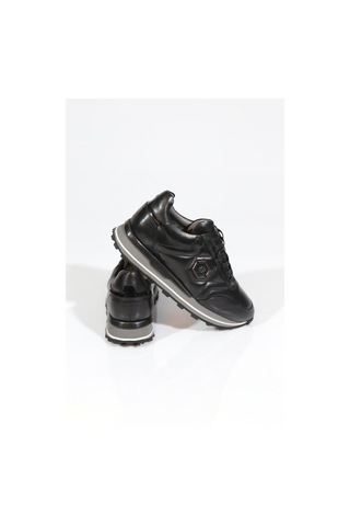 Dgn 6275 Erkek Bağcikli Sneakers Ayakkabi Siyah