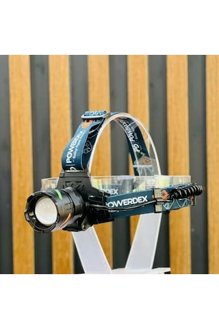 Powerdex 25w 1800 Lümen Şarj Edilebilir Kafa Lambası Pd-1372 Siyah