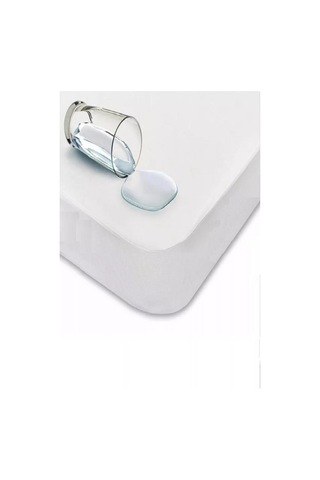 Bebesi Oyun Parkı Yatağı İçin Fitted Alezi 70x110+10 Cm Pamuk Beyaz