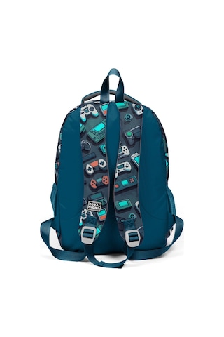 Coral High Kids Nefti Gamer Desenli 3'lü Okul Çanta Seti Set0114423 - Erkek Çok Renkli