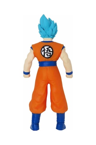 Monster Flex Dragon Ball Stretch Yumuşak Uzayan Elastik Figür 15 Cm - Super Saiyan Blue Goku