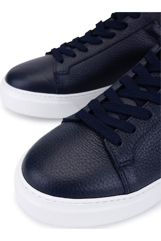 Tamer Tanca Erkek Hakiki Deri Lacivert Sneakers & Spor Ayakkabı 1212 2501 Erk Ayk Y26 Lacı Fltr