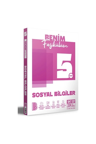 5. Sınıf Sosyal Bilgiler Benim Fasikülüm Benim Hocam Yayınları 5. Sınıf Sosyal Bilgiler Benim Fasikülüm Benim Hocam Yayınları