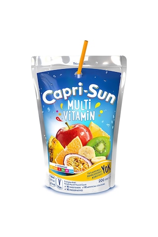 Capri-sun Multi Vitamin 200 Ml X 20 Adet 1 Koli