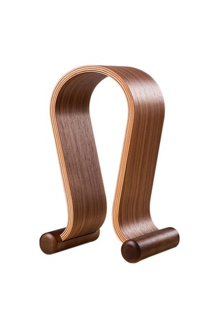 Xuweiwei Lemestar Siyah Ceviz Ahşap Kulaklık Standı - Oyun Ve