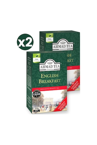 Ahmad Tea English Breakfast 400 G Dökme Çay 2'li Ekonomik Paket Toplam 800 Gram Dökme Çay