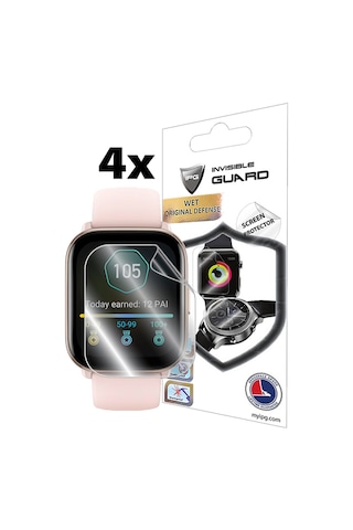 Amazfit Active İle Uyumlu Ipg Ekran Koruyucu 4 Adet