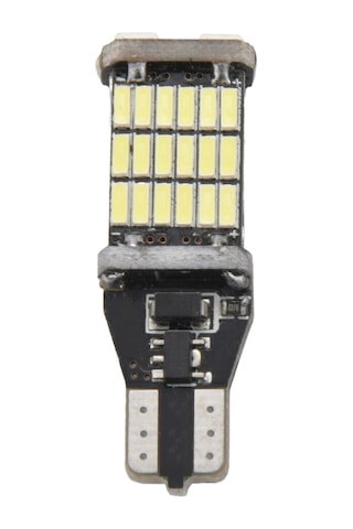 Leasetake 2 Adet T15 W16w Led Geri Vites Ampulü 920 921 912 Hatasız 4014 45smd Vurgulu Fren Ampulü Dc12v