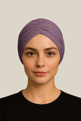 Alaturka Pratik Hazır Geçmeli Bone Mor