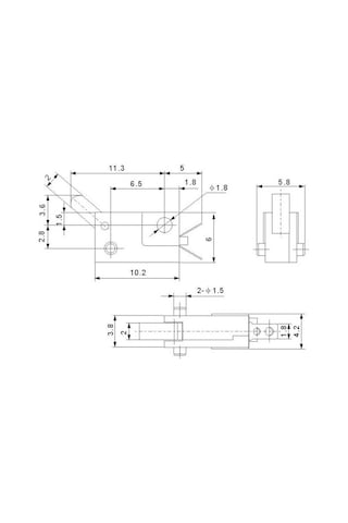 Kfc-V-101 Micro Switch 2-Pin