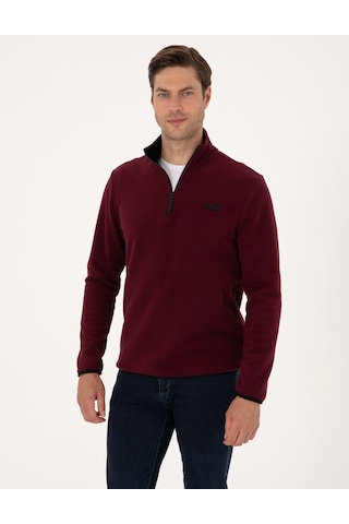 Pierre Cardin Erkek Bordo Sweatshirt 50314056-vr014 Bordo