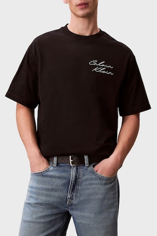 Calvin Klein Erkek T Shirt Lv04re828g Ub1 Siyah