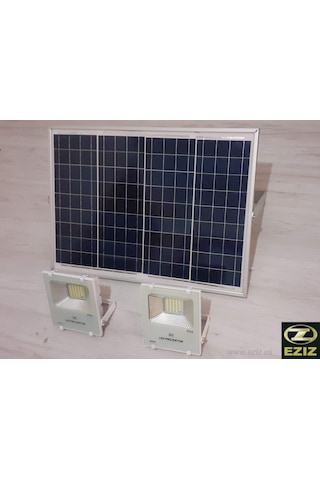 güneş enerjili projektör solar bahçe sokak aydınlatma lamba  EZIZ