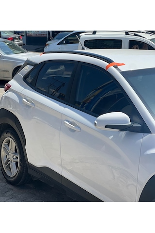 Hyundai Kona 2018-2022 Tavan Çıtası Parlak Siyah