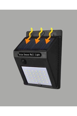 Enerji Tasarruflu Ve Otomatik Sensörlü Led Güneş Işığı Dış Mekan Uyumlu 24817732