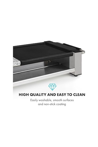 Klarstein Bistecca Raclette Grill 1200 W Taş Izgara ve Barbekü