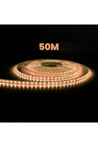 50 Metre Gün Işığı Hortum Şerit Led 8w 800 Lümen 220 Volt Fiş