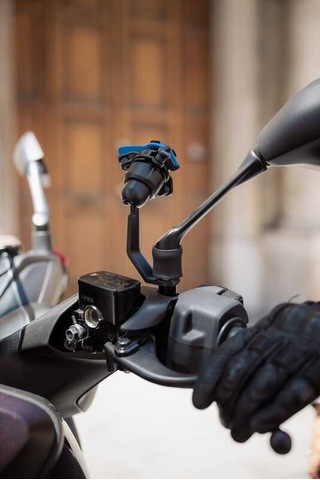 Quadlock Motosiklet Ayna Ayağı Bağlantısı Siyah