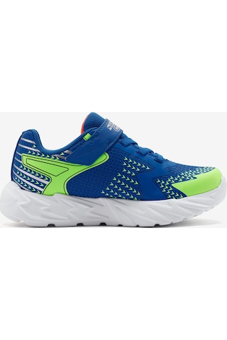 Skechers Flex - Glow Bolt Büyük Erkek Çocuk Mavi Işıklı Spor Ayakkabı 400138l Rymt Mavi