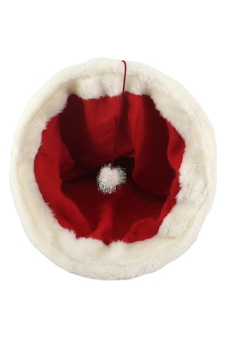 Suntek Pet Kedi Yılbaşı Şapka Şekli Yatak Kış Yavru Için