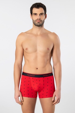 Cacharel Erkek Desenli Likralı Boxer 3'lü Paket 1339/lacivert 5 Lacivert