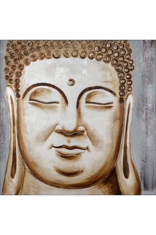 Vitale Buda Dekoratif Tablo 100X100 Cm Ak.Gı0014