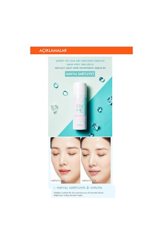 Missha Fix Me Make-Up Fixer Makyaj Sabitleme Spreyi 50 ML
