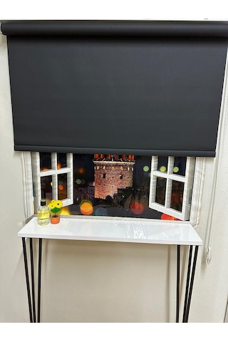 Mat Siyah Stor Perde Siyah