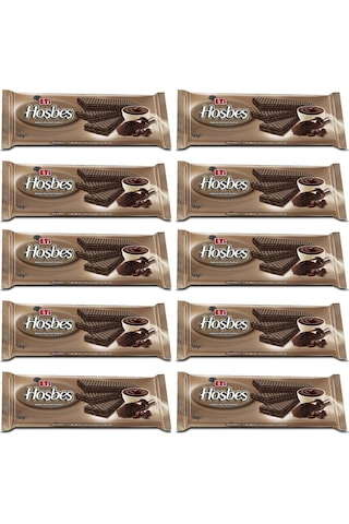 Eti Hoşbeş Kakao Kremalı Gofret 10 x 142 G