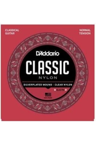 D'addario Ej27N Normal Tens Klasik Gitar Teli Seti + Pena