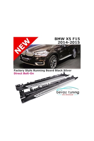 Bmw X5 F15 Yan Basamak Koruma 2015-2016-2017-2018 Oem