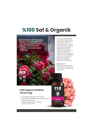 Tto Thermal Gül Yağı 10 Ml