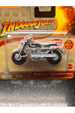 Matchbox 1/64 Ducati Scrambler Indiana Jones Özel Seri