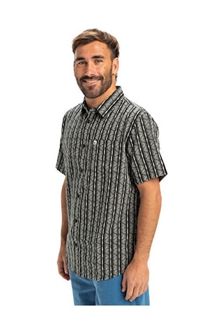 Quiksilver Street Way Ss Erkek Günlük Gömlek Eqywt04608-blsw Siyah Siyah