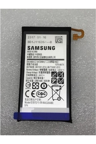 Samsung Uyumlu, Galaxy A3 2017 A320 Batarya