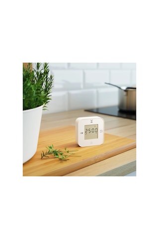 Ikea Klockıs Masa Saati 7 X 3 X 7 Cm Beyaz