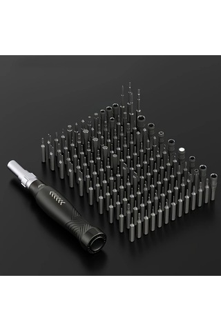 Xuweiwei Jm 8183 145 Parça Hassas Tornavida Seti Kılıflı Taşınabilir Çok Fonksiyonlu Tamir Alet Seti Ev Dıy Ve Noel Hediyesi