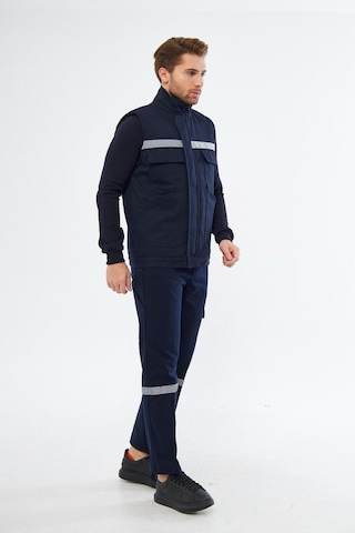 7/7 Gabardin Yelek İçi Polarlı Lacivert