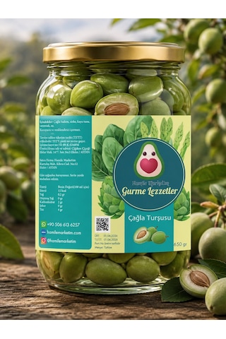 Çağla Turşusu Çıtır, Ekşi, Sert